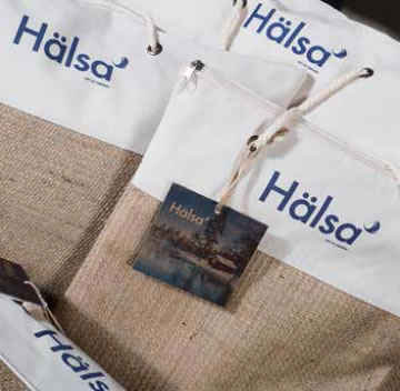 halsa svartan yastık